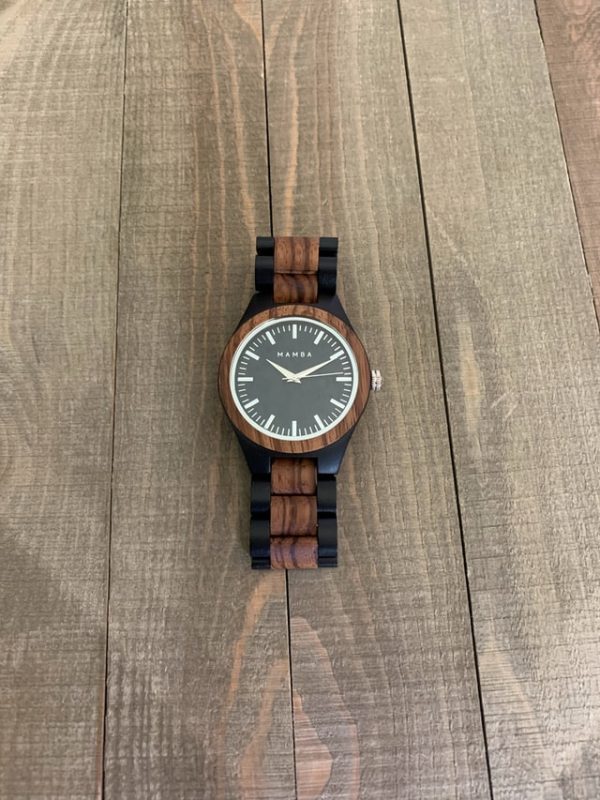 Houten horloge